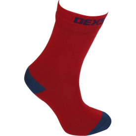 Ultra Thin Sock Red/Navy